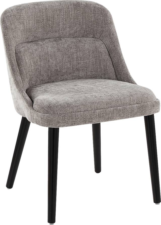 Zifra Gray Side Chair, Set of 2 - Thumbnail - Image 7