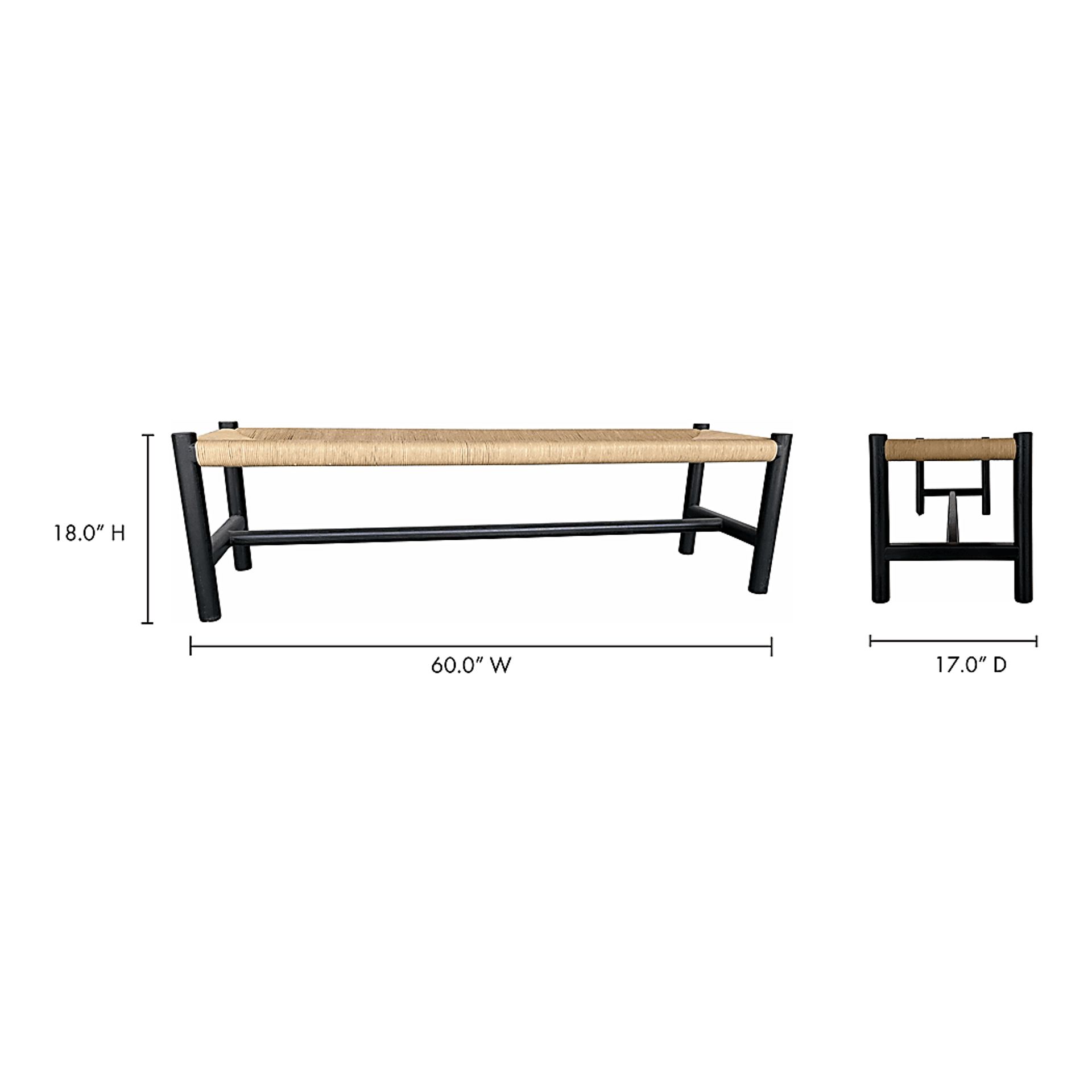 Zillas Black Bench - Image 2