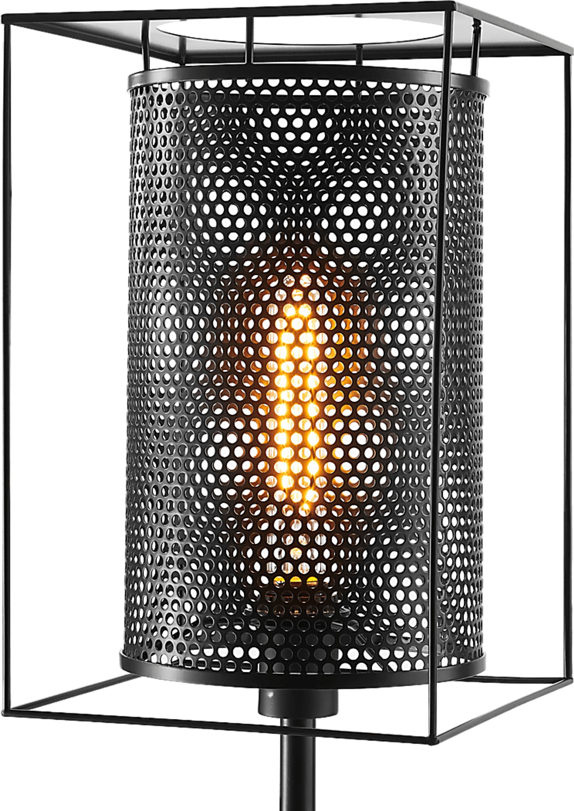 Zimke Cove Black Floor Lamp - Image 3