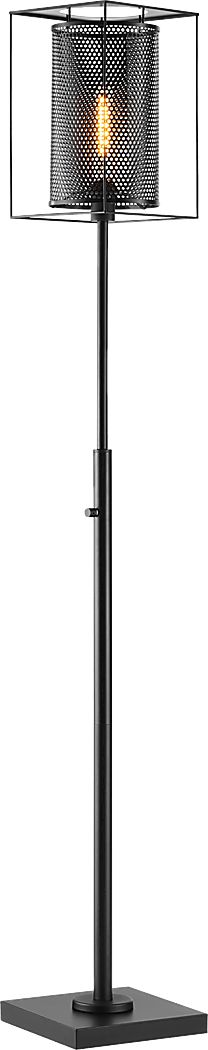 Zimke Cove Black Floor Lamp