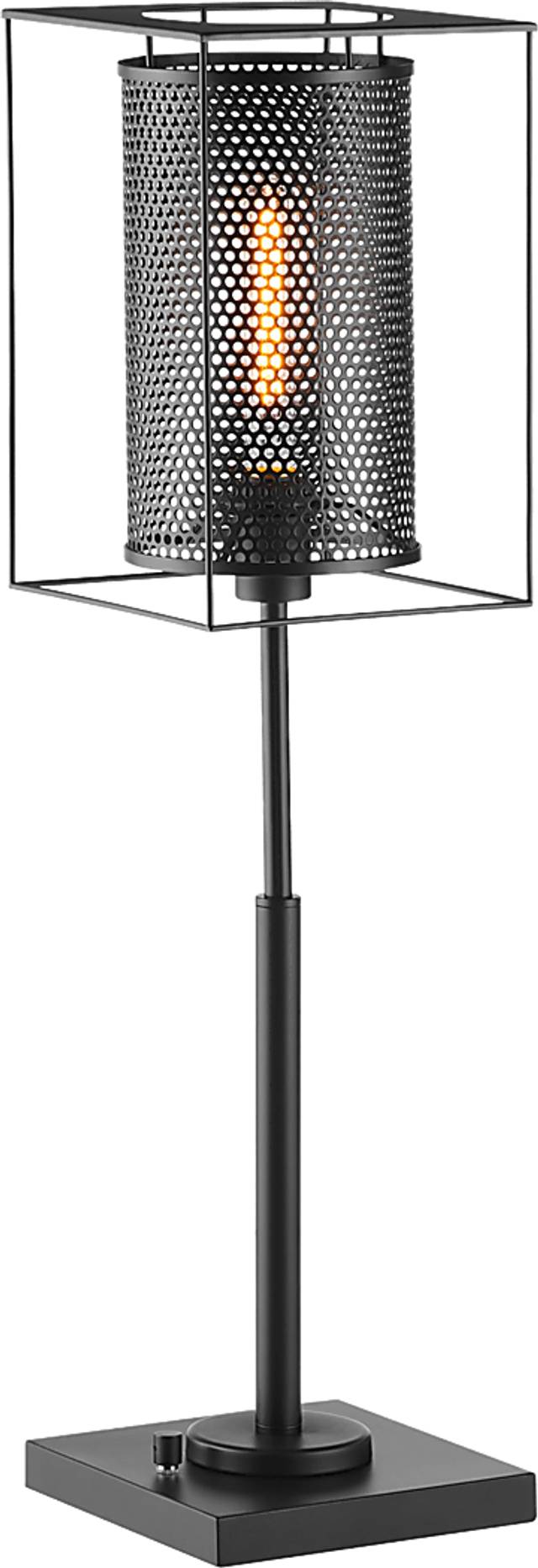 Zimke Cove Black Lamp - Thumbnail - Image 1