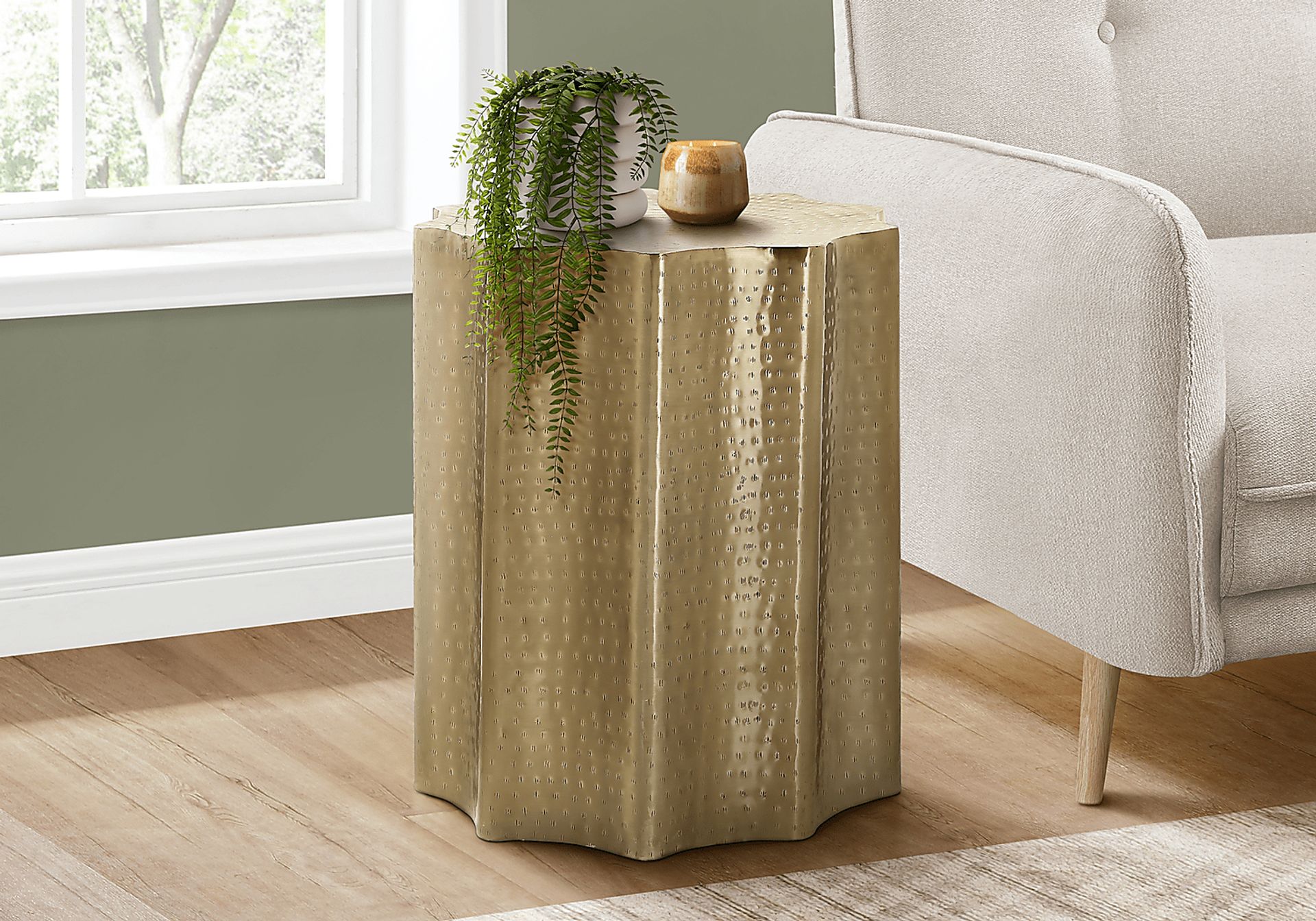 Zimmerlee Gold Accent Table - Image 7