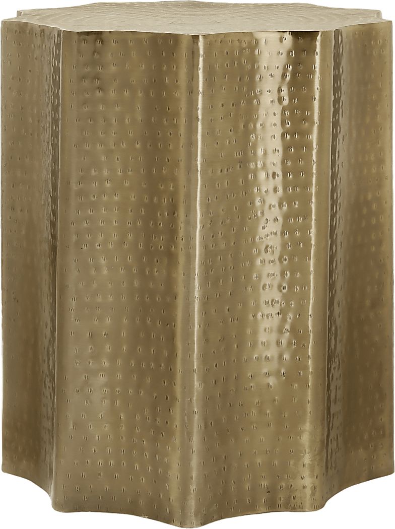 Zimmerlee Gold Accent Table