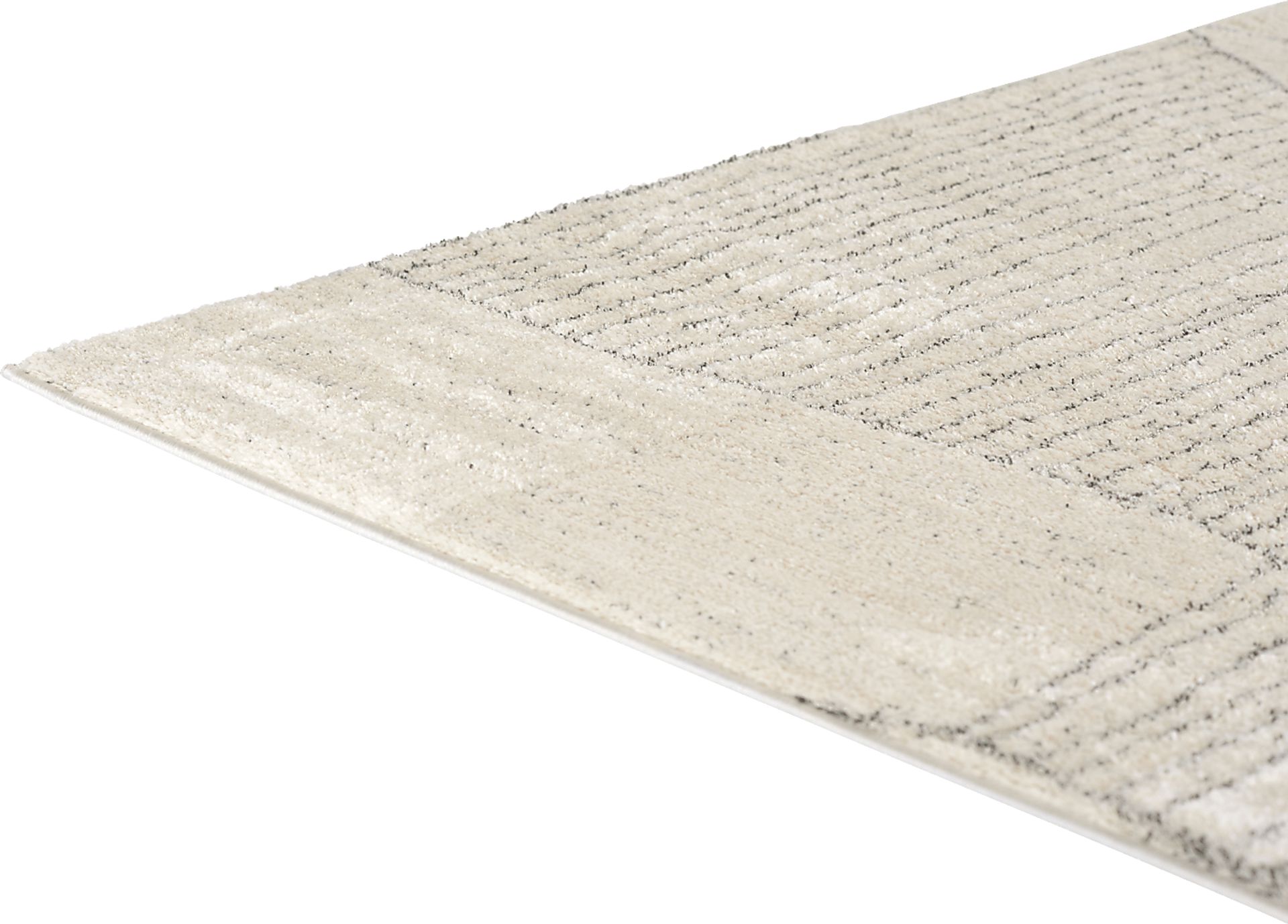 Zimon Off-White 5'3 x 7'3 Rug - Image 6