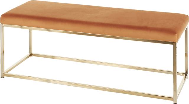 Zimpel Orange Accent Bench - Thumbnail - Image 3