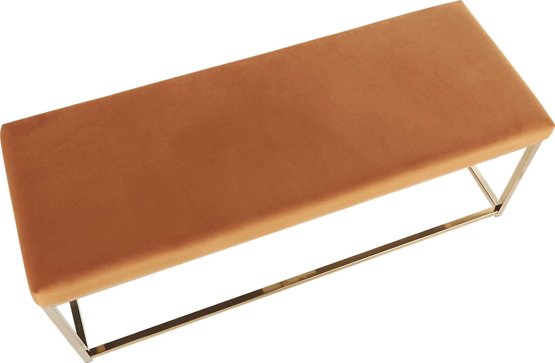 Zimpel Orange Accent Bench - Image 6