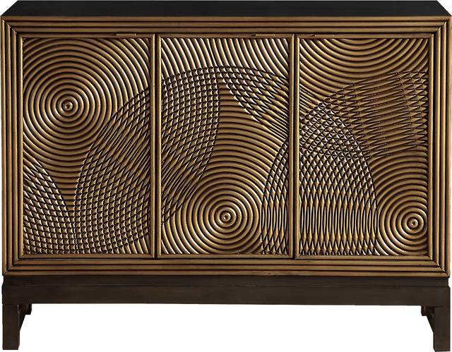 Zin Circles Black Credenza - Thumbnail - Image 3