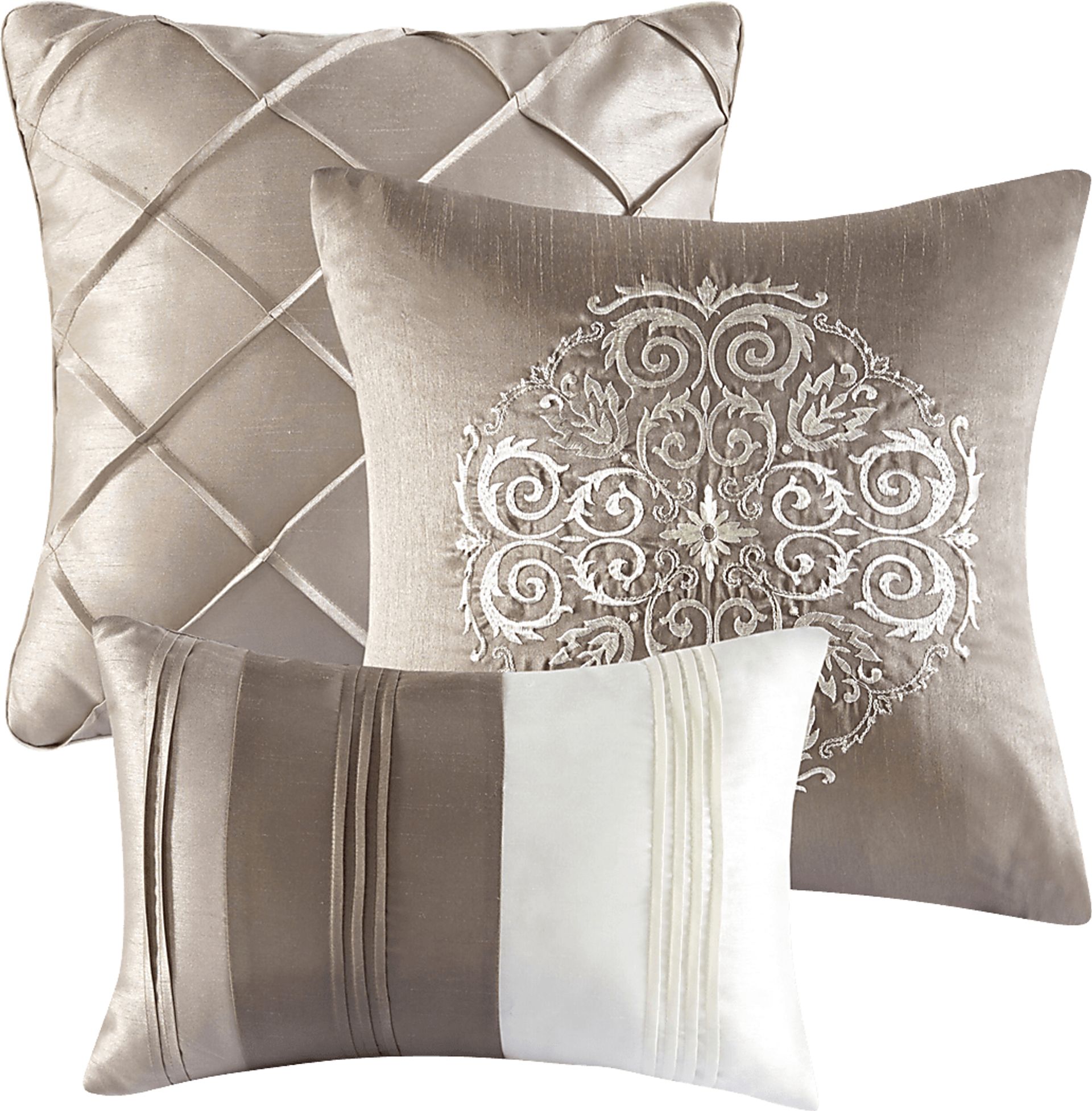 Zina Tan 7 Pc California King Comforter Set - Image 10