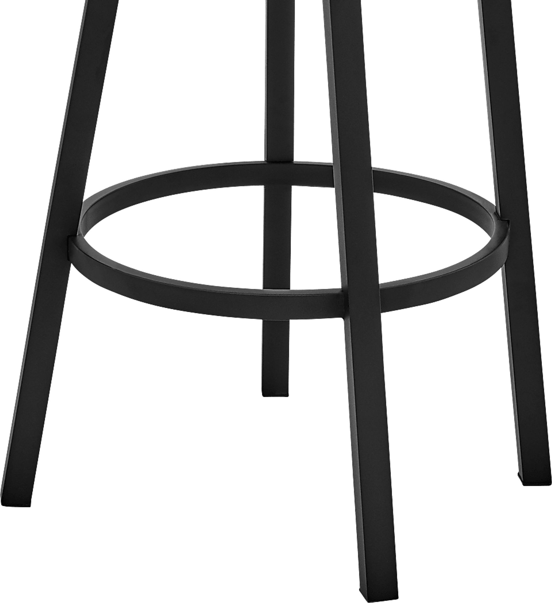 Zinat Gray Swivel Barstool - Image 9