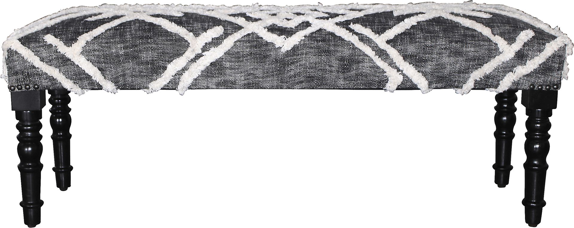 Zindan Black/Gray Bench - Image 3