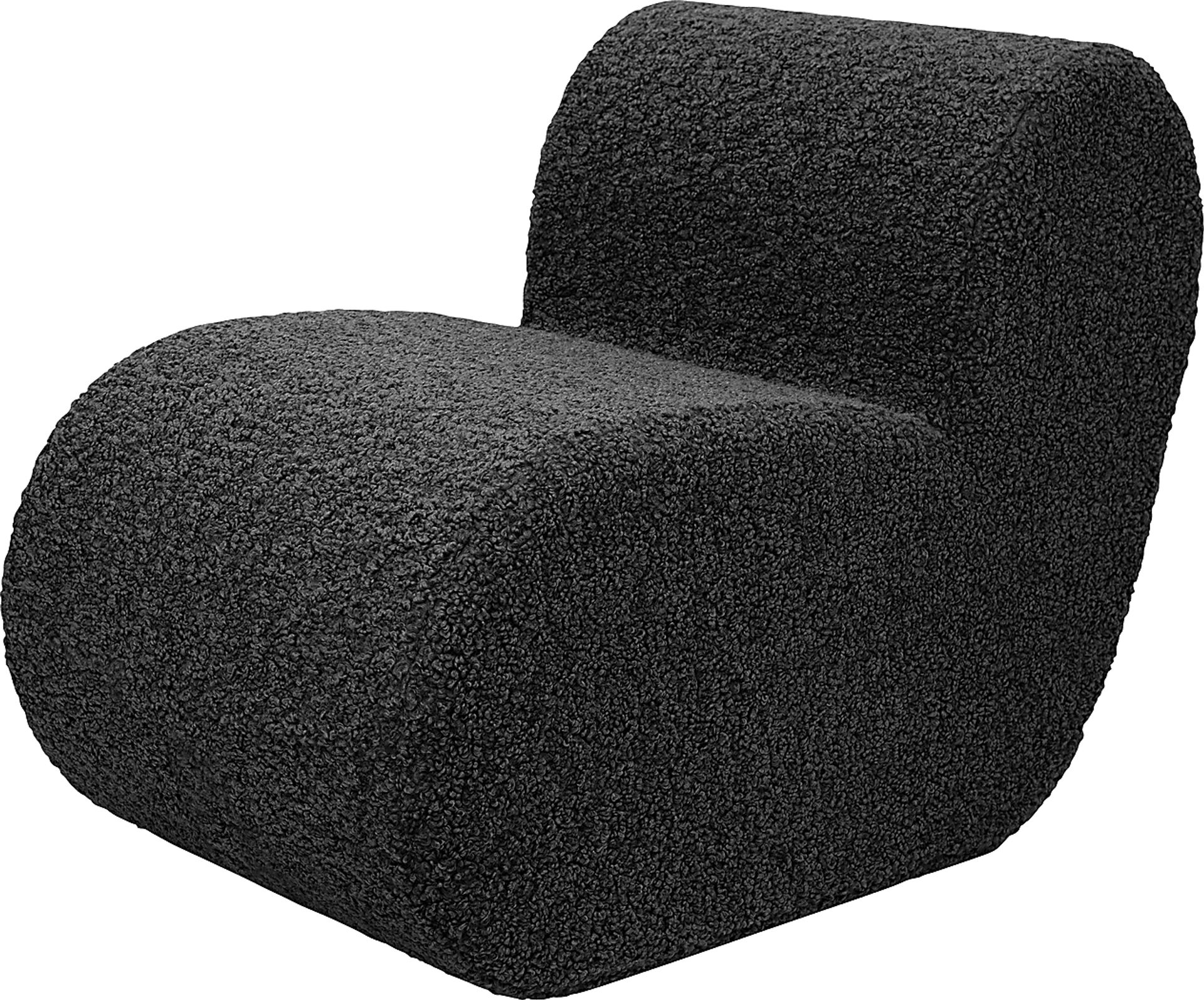 Zinei Black Accent Chair - Image 1