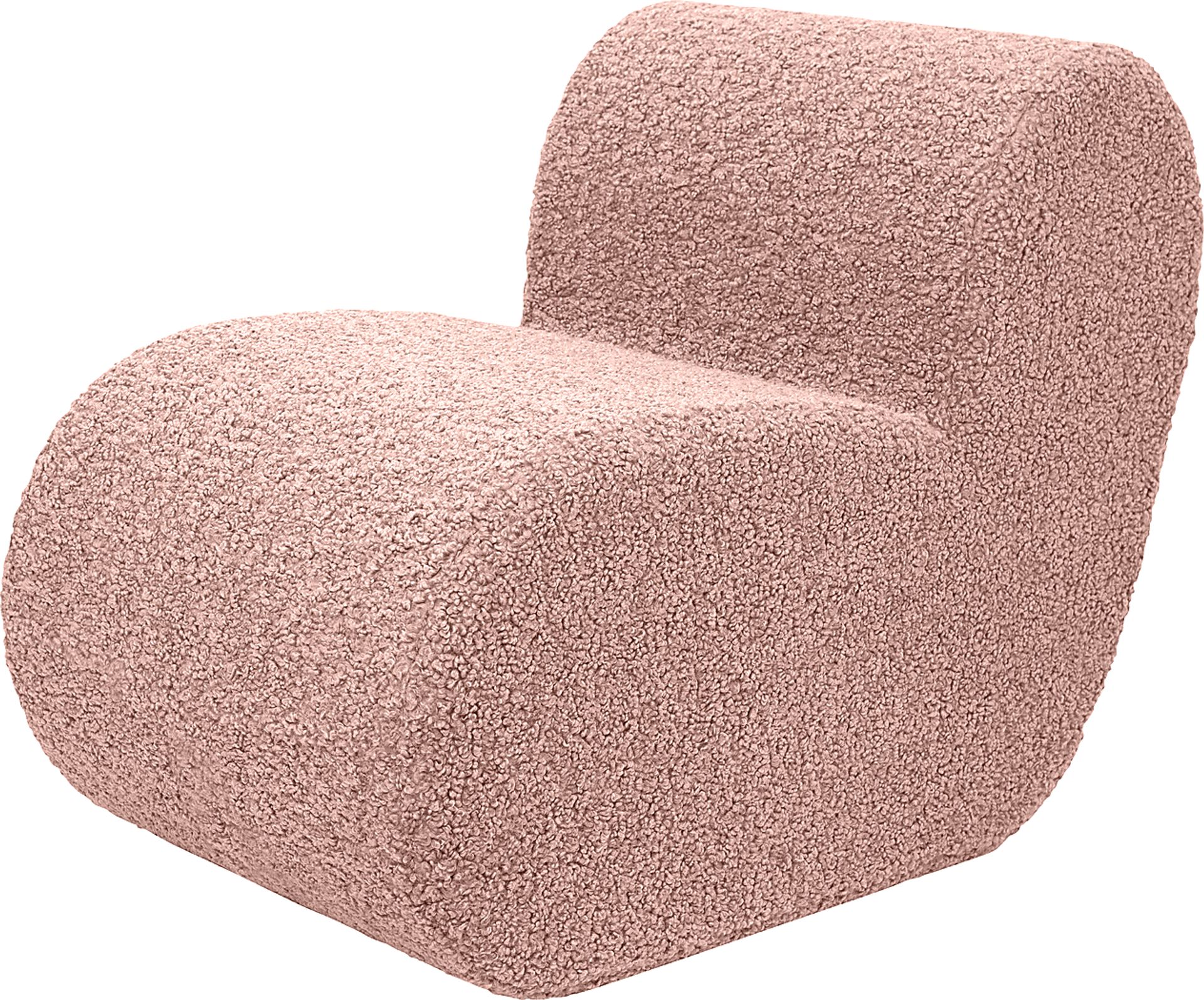Zinei Pink Accent Chair - Image 1