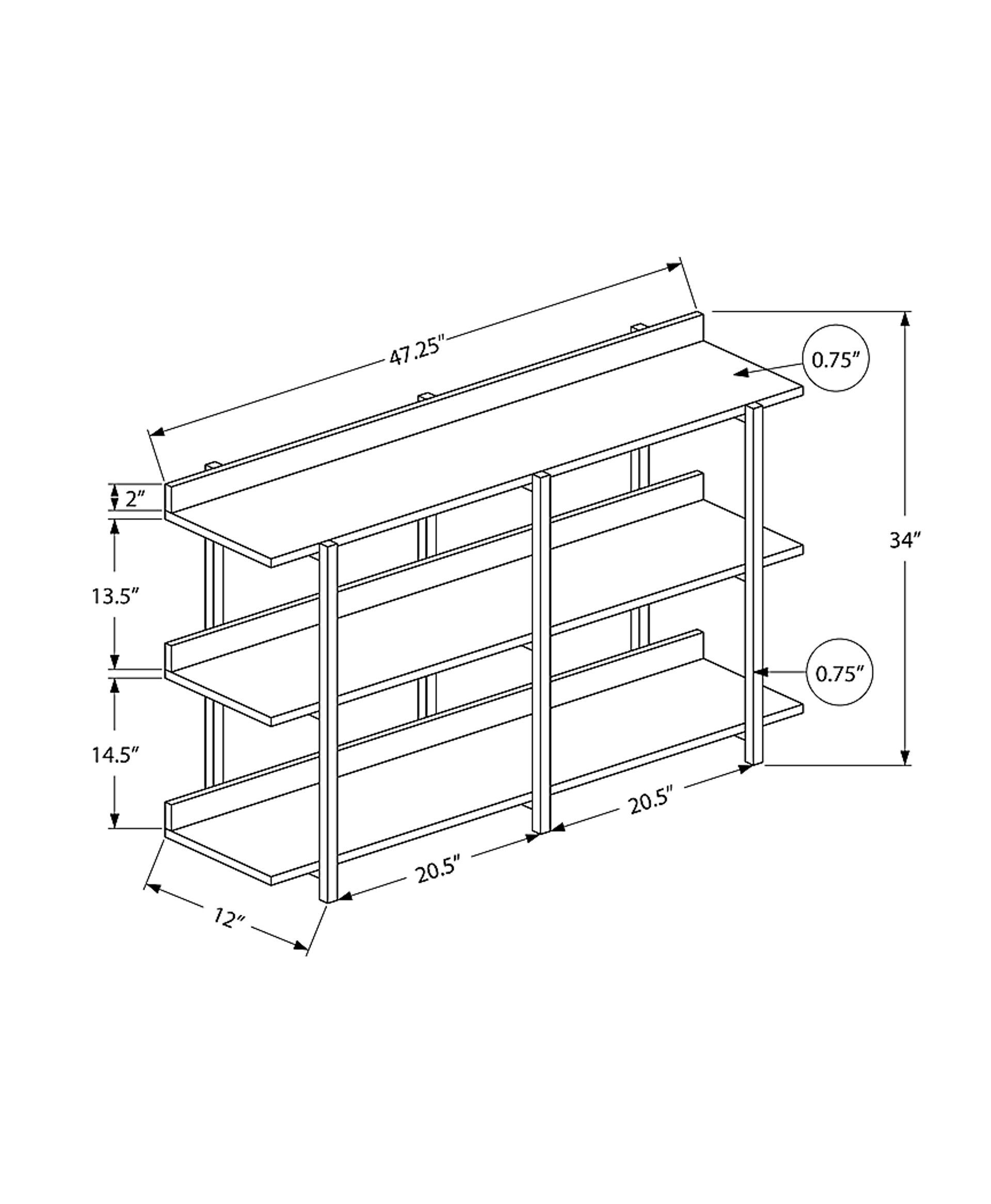 Zinke Natural Console Table - Image 4