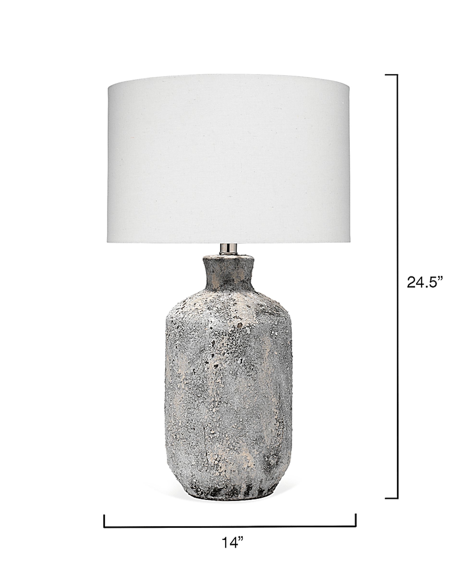 Zinnia Road Gray Lamp - Image 5