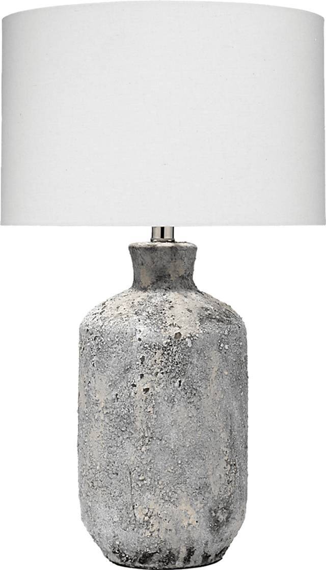 Zinnia Road Gray Lamp - Thumbnail - Image 1
