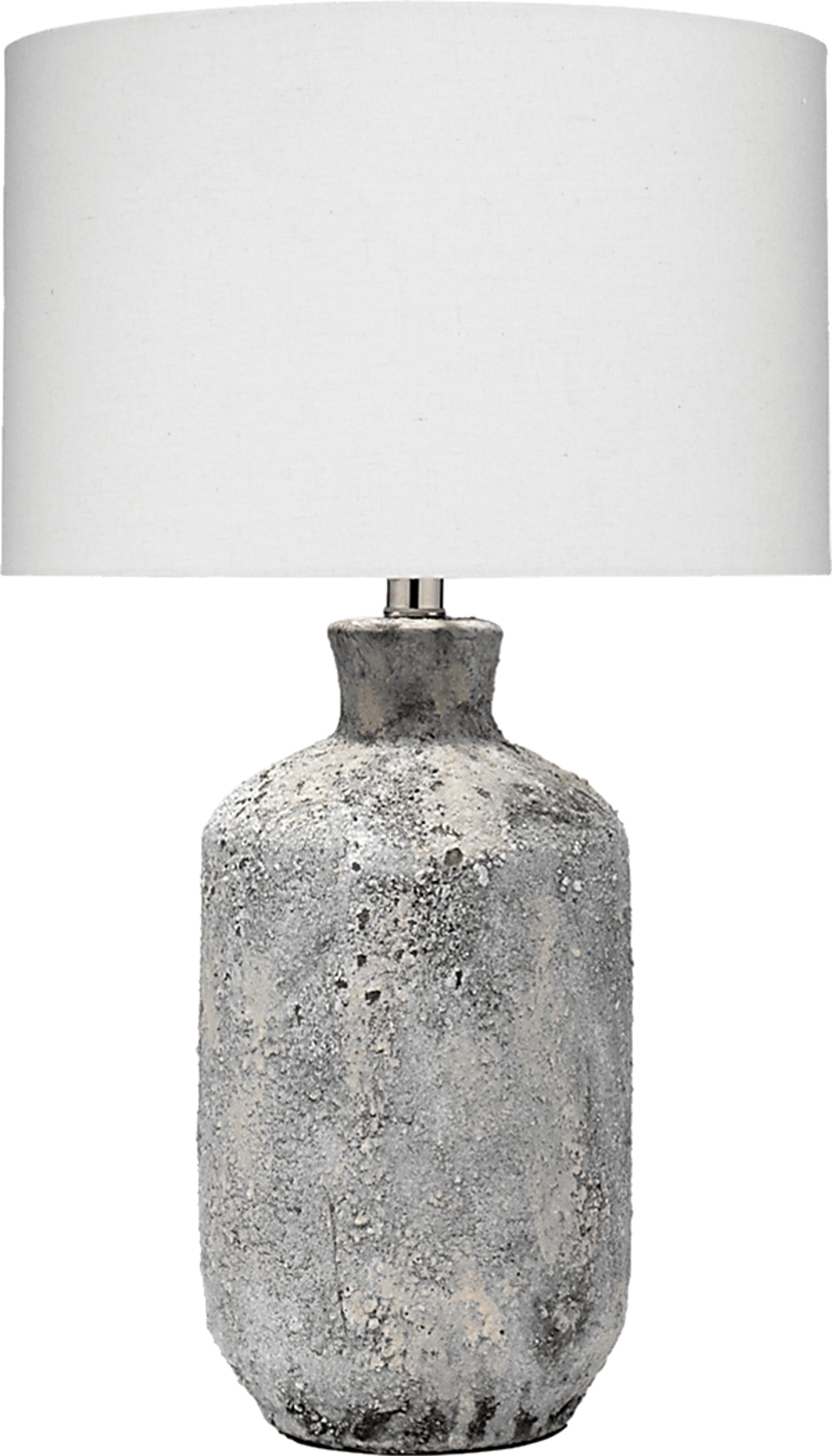 Zinnia Road Gray Lamp - Image 1