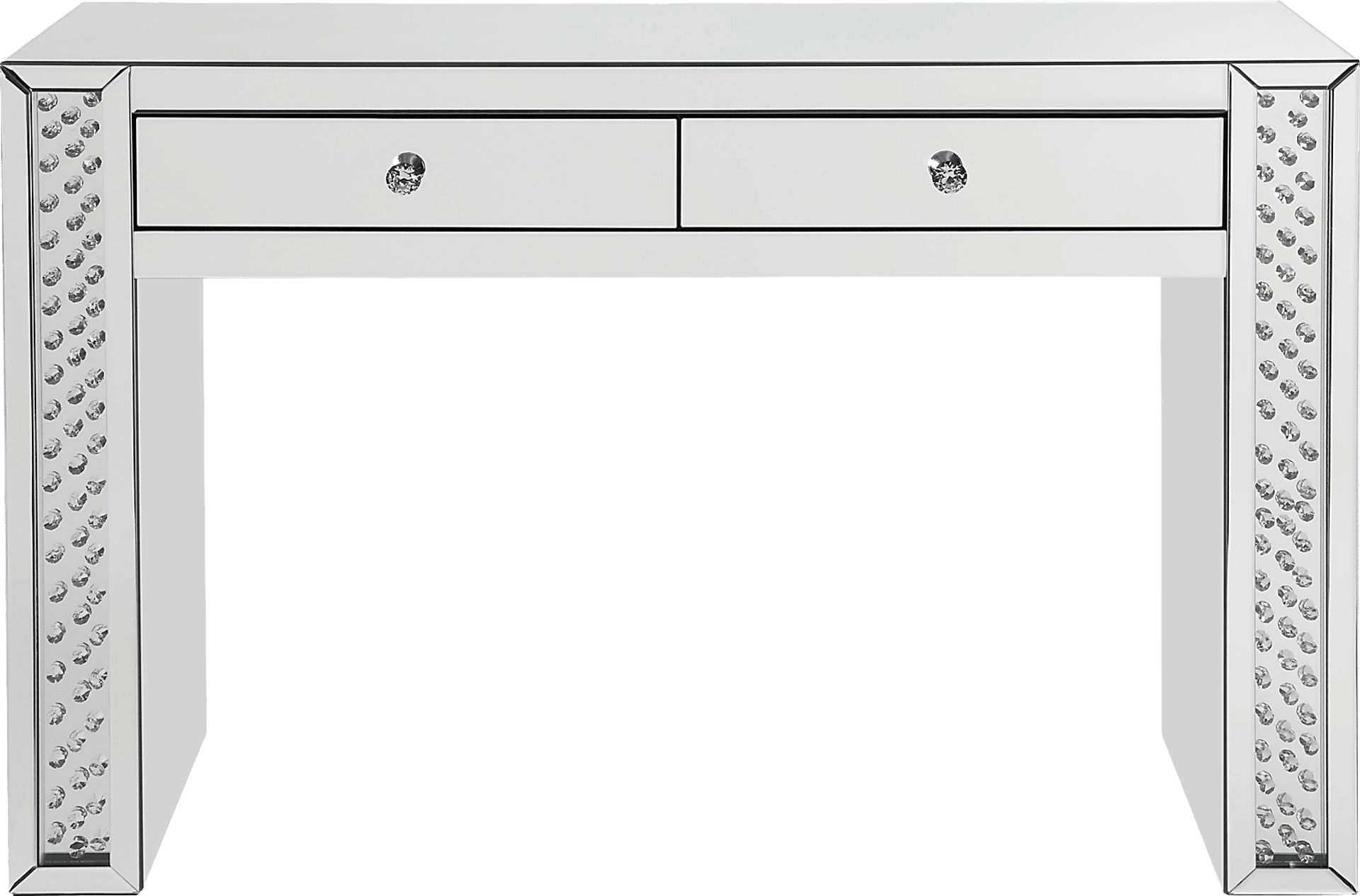 Zinran Silver Desk - Image 1