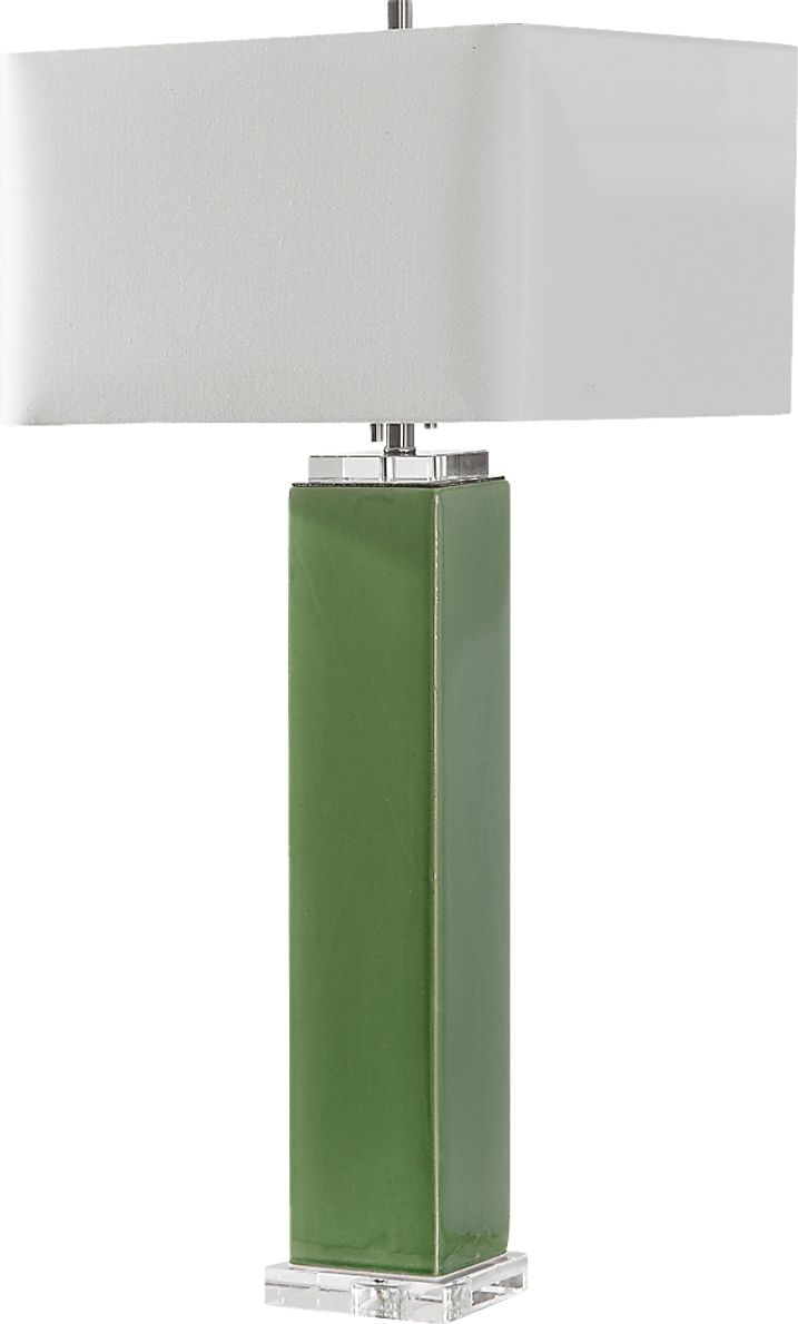 Zion Boulevard Green Lamp