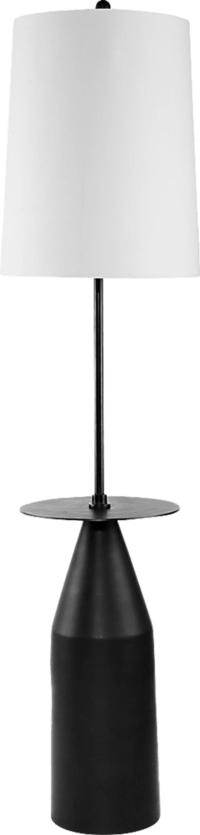 Zioni Lane Black Floor Lamp - Thumbnail - Image 1