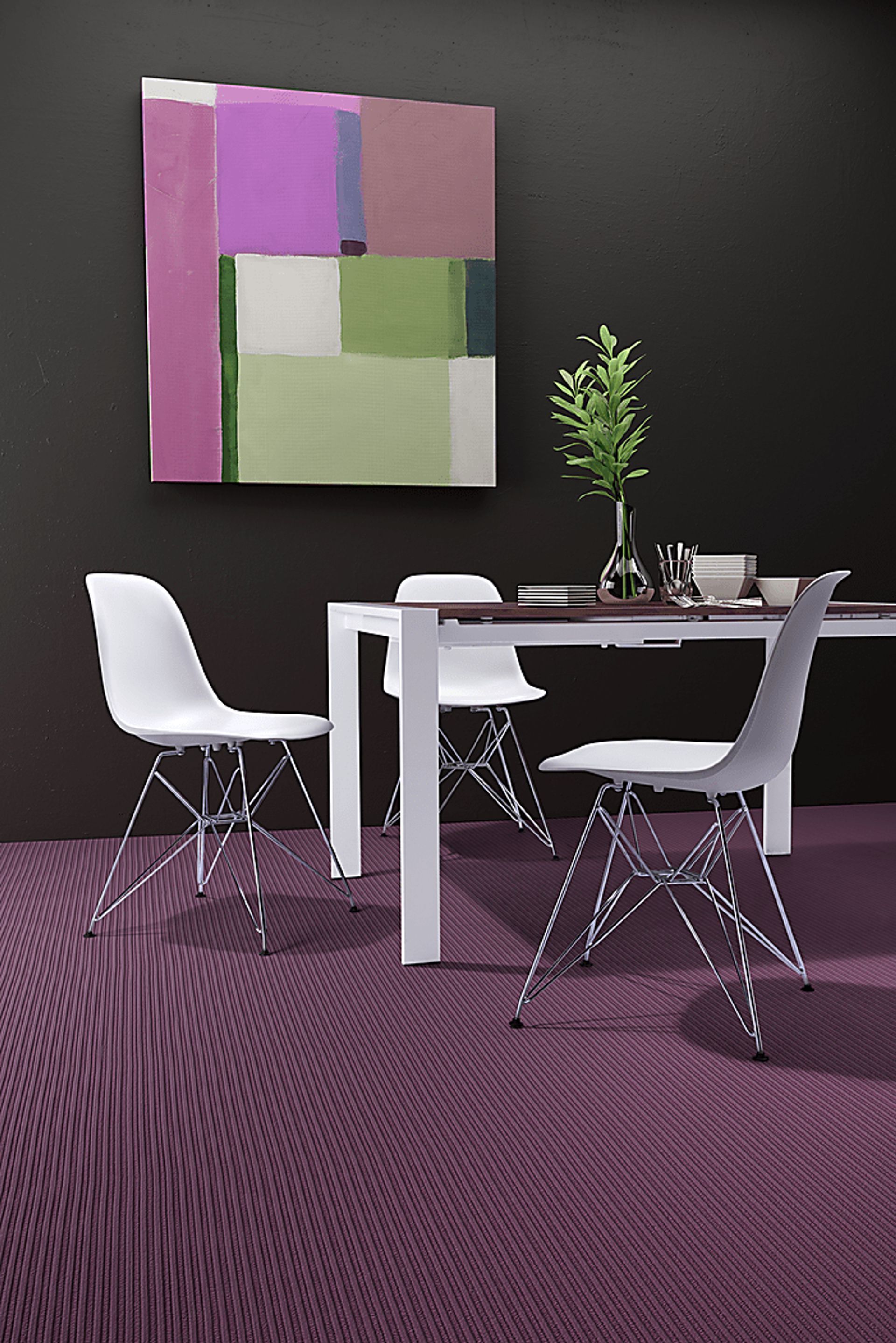 Zip White Dining Chair - Image 2