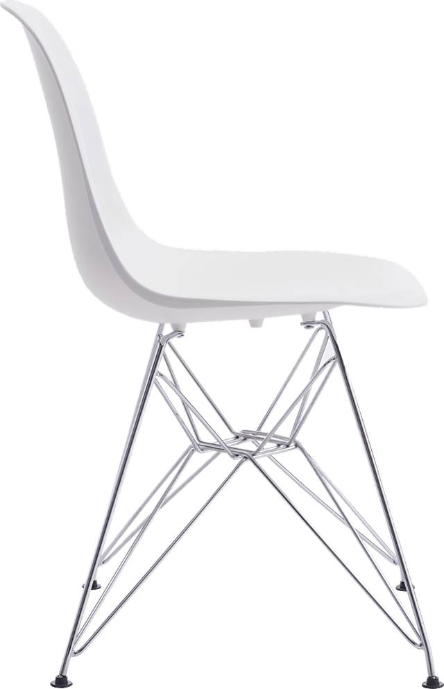 Zip White Dining Chair - Thumbnail - Image 3