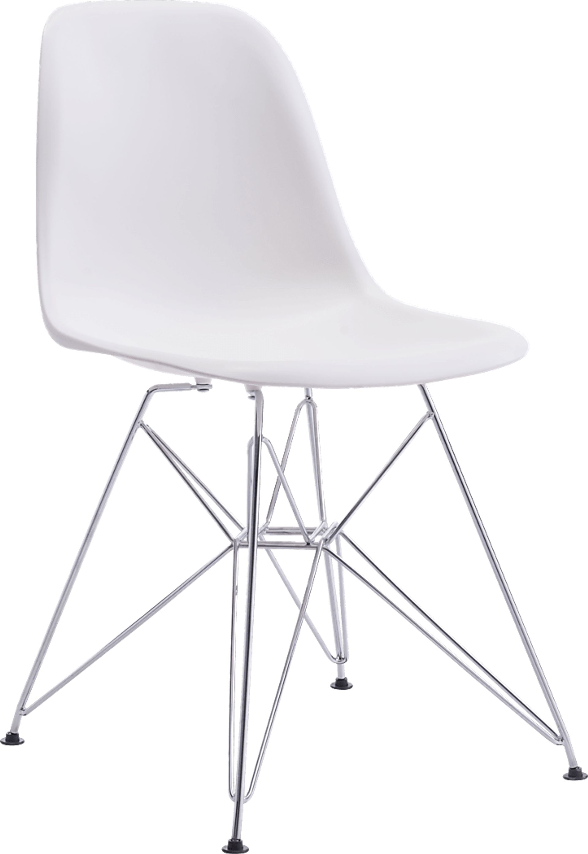 Zip White Dining Chair - Image 1