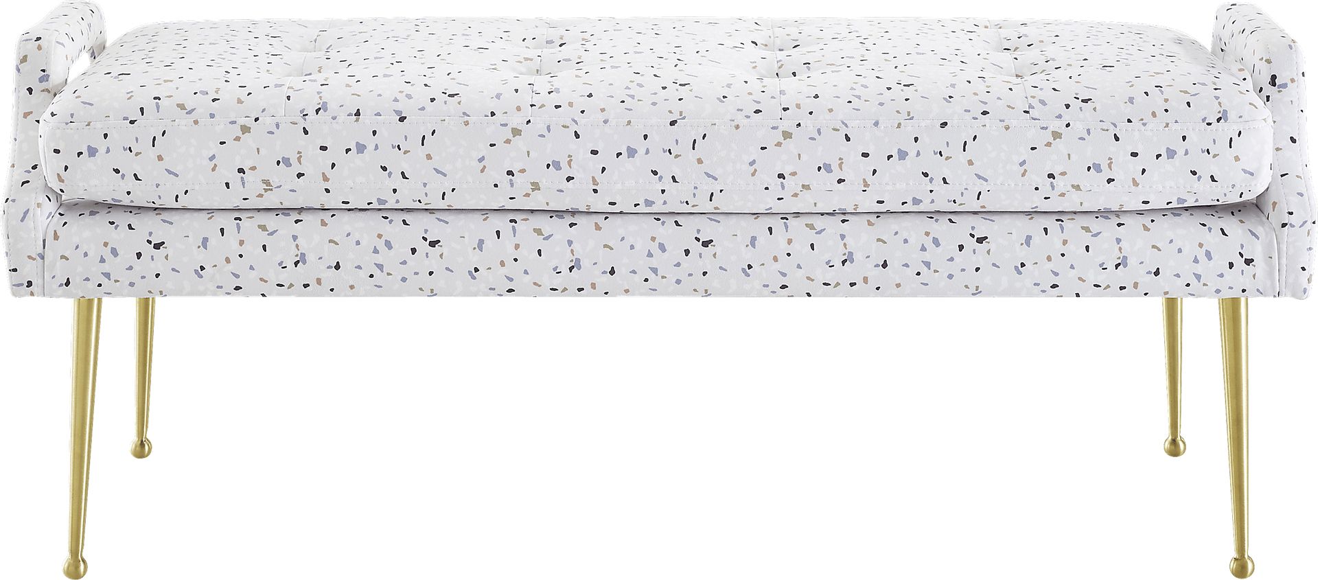 Zitto White Accent Bench - Image 2