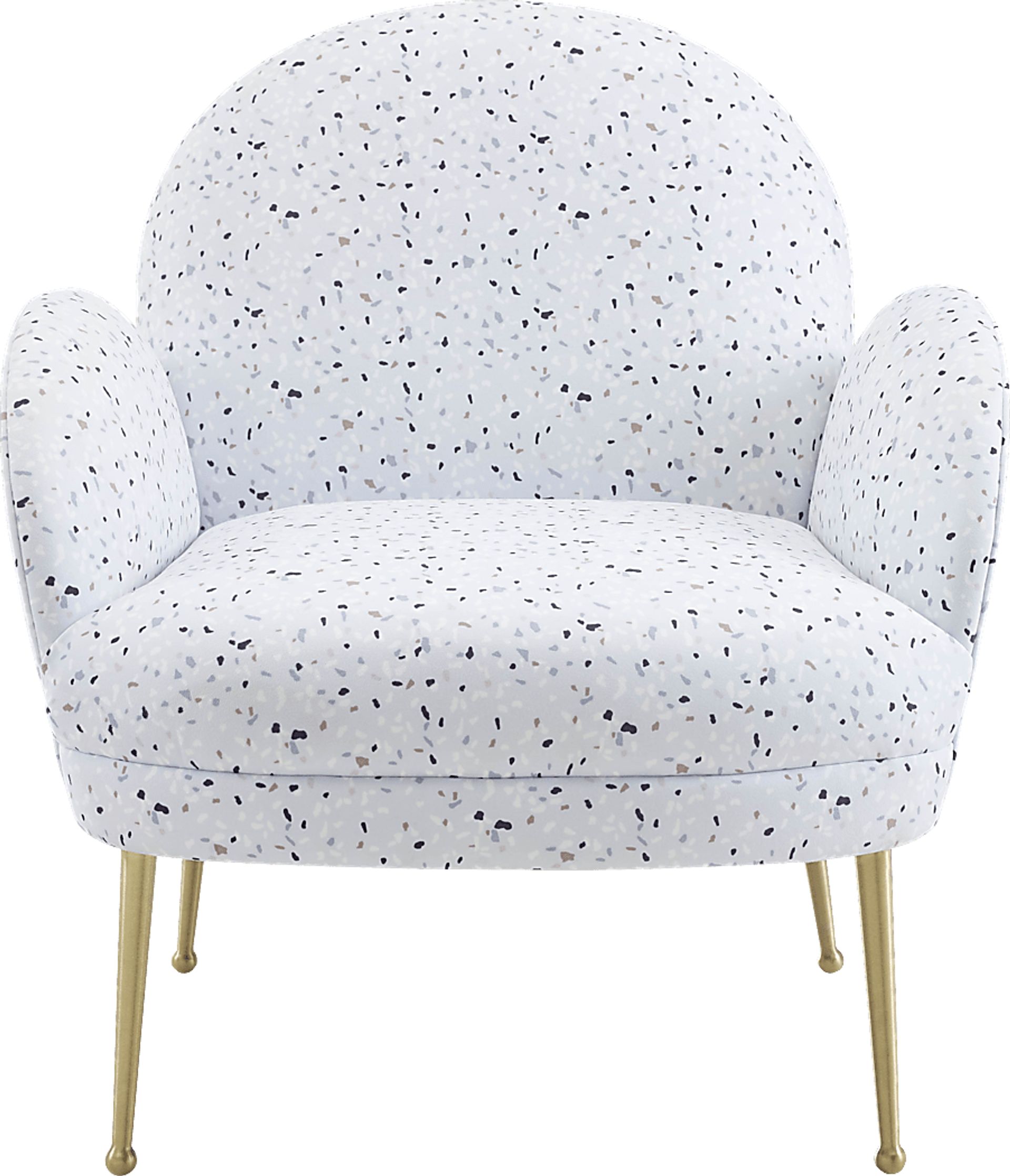 Zitto White Accent Chair - Image 2