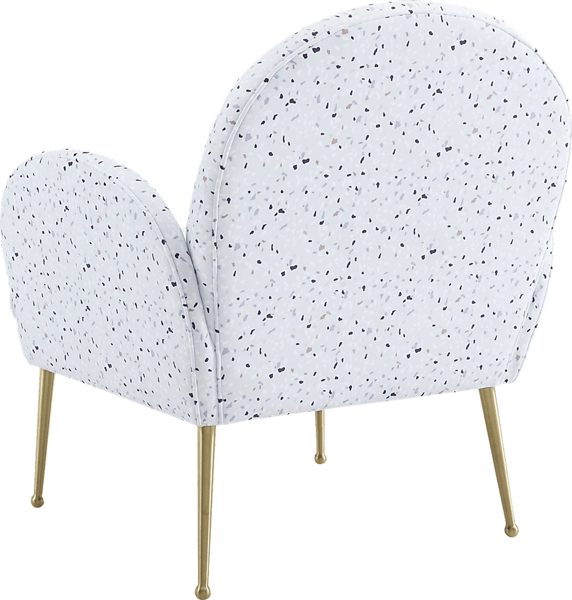 Zitto White Accent Chair - Image 3