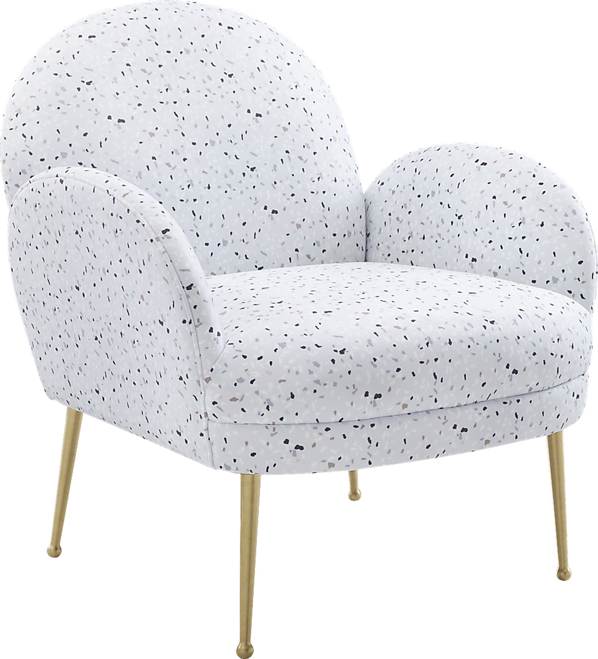 Zitto White Accent Chair - Image 1