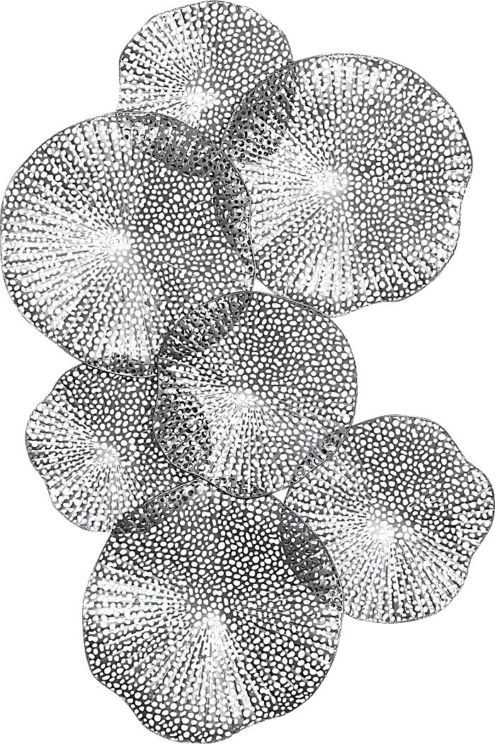 Zoella Silver Wall Decor