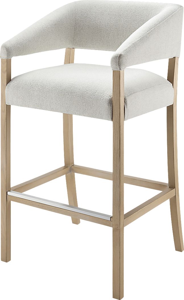 Zogne Cream Bar Stool