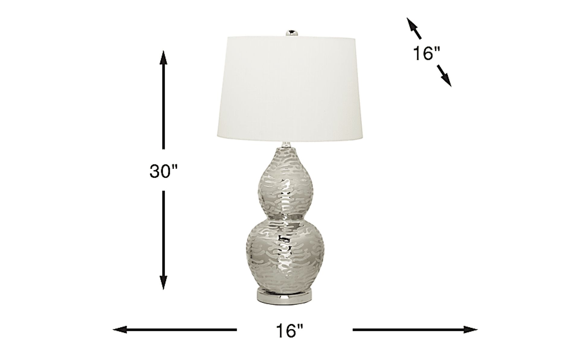 Dimension Image. Please refer to the Dimension Tab on this page for dimension details.