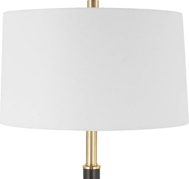 Zorro Circle Black Floor Lamp - Thumbnail - Image 4