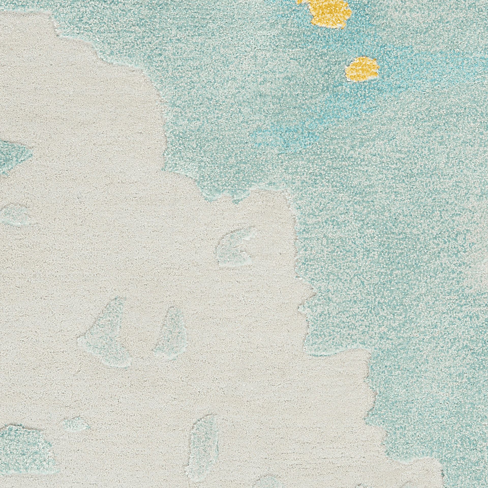 Zoulez Seafoam/Gold 8'6 x 11'6 Rug - Image 8