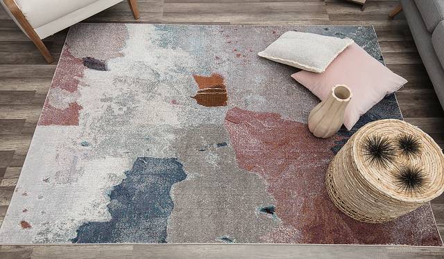 CosmoLiving By Cosmopolitan Zowey Gray 8' x 10' Rug - Thumbnail - Image 4