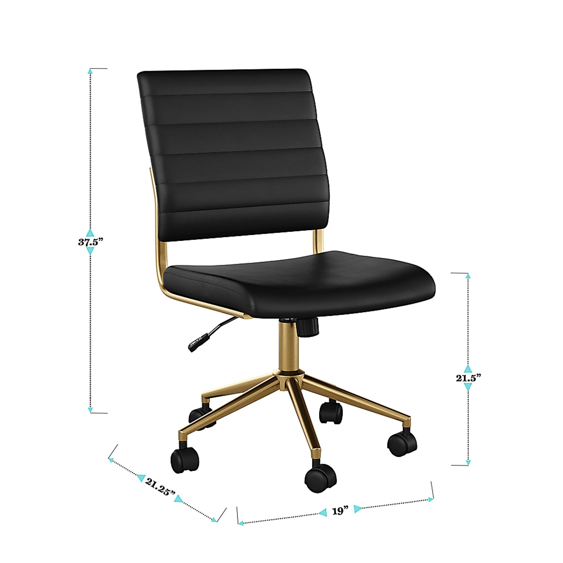 Zubicek Black Office Chair - Image 11