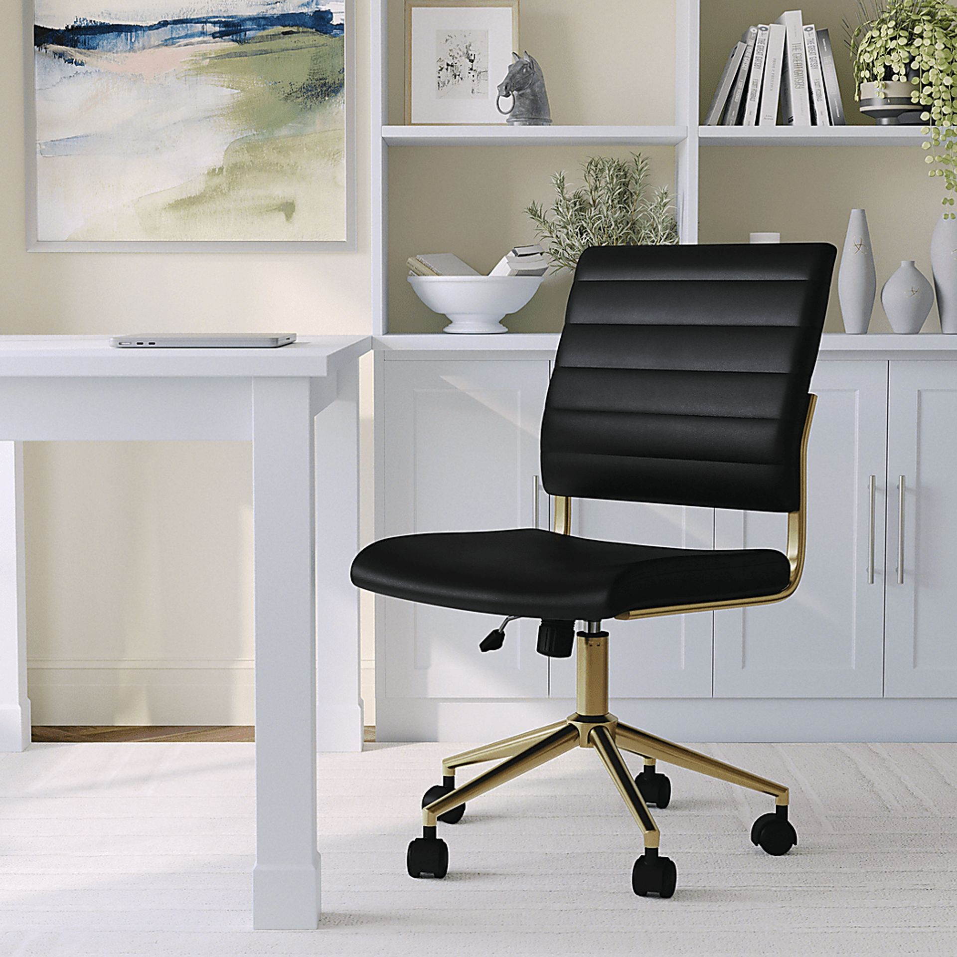Zubicek Black Office Chair - Image 3