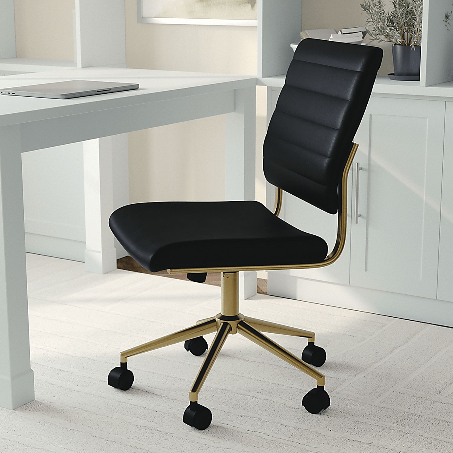 Zubicek Black Office Chair - Image 4
