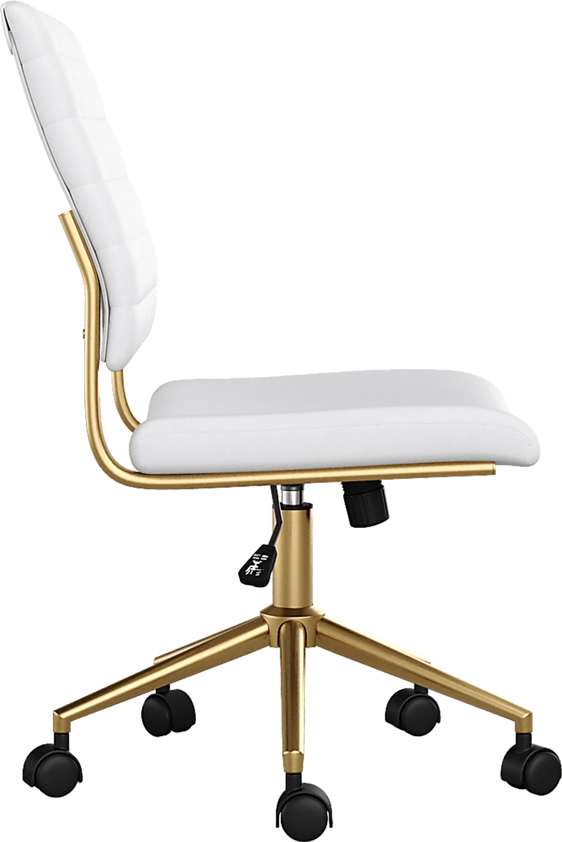 Zubicek White Office Chair - Image 7
