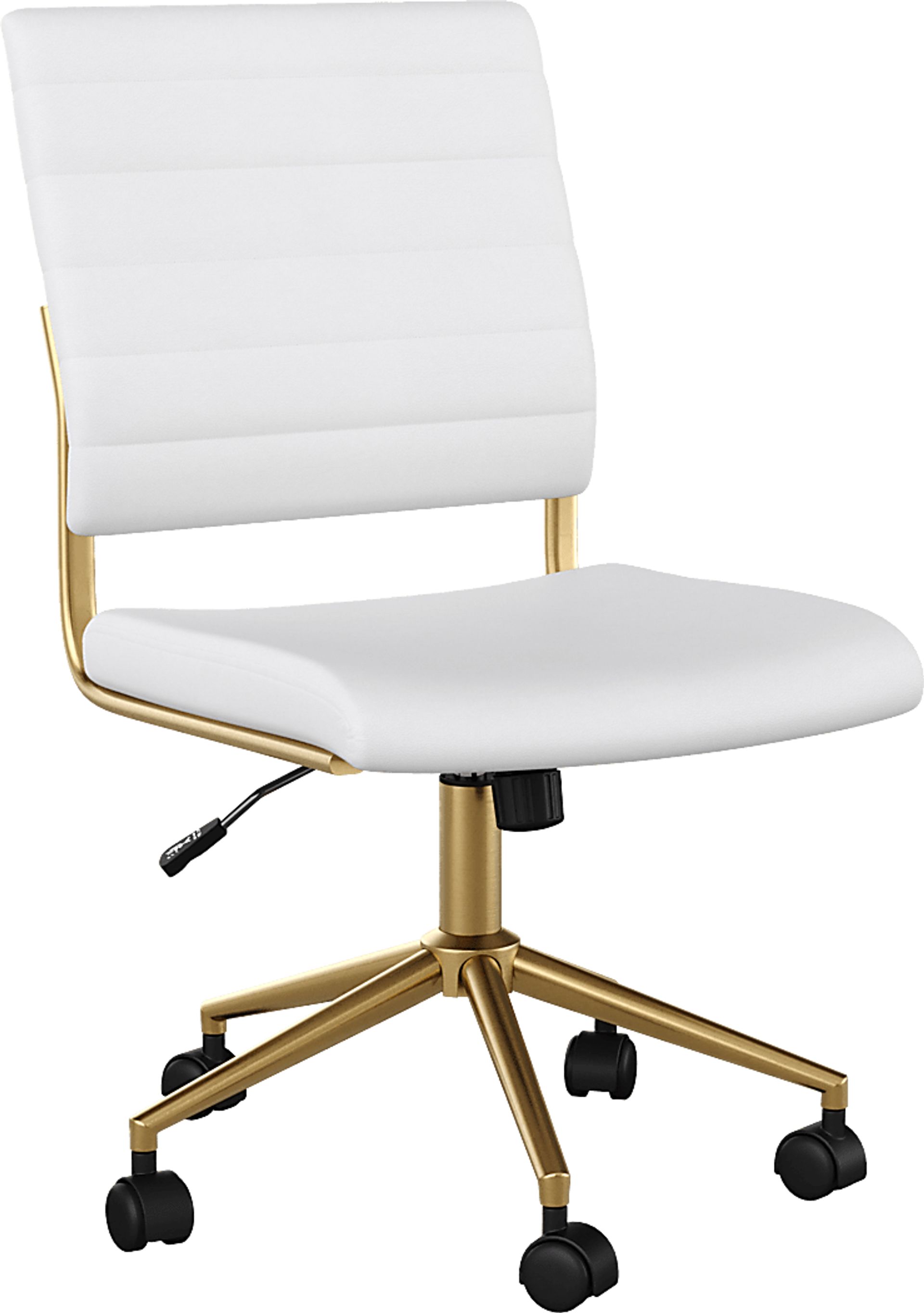 Zubicek White Office Chair - Image 1