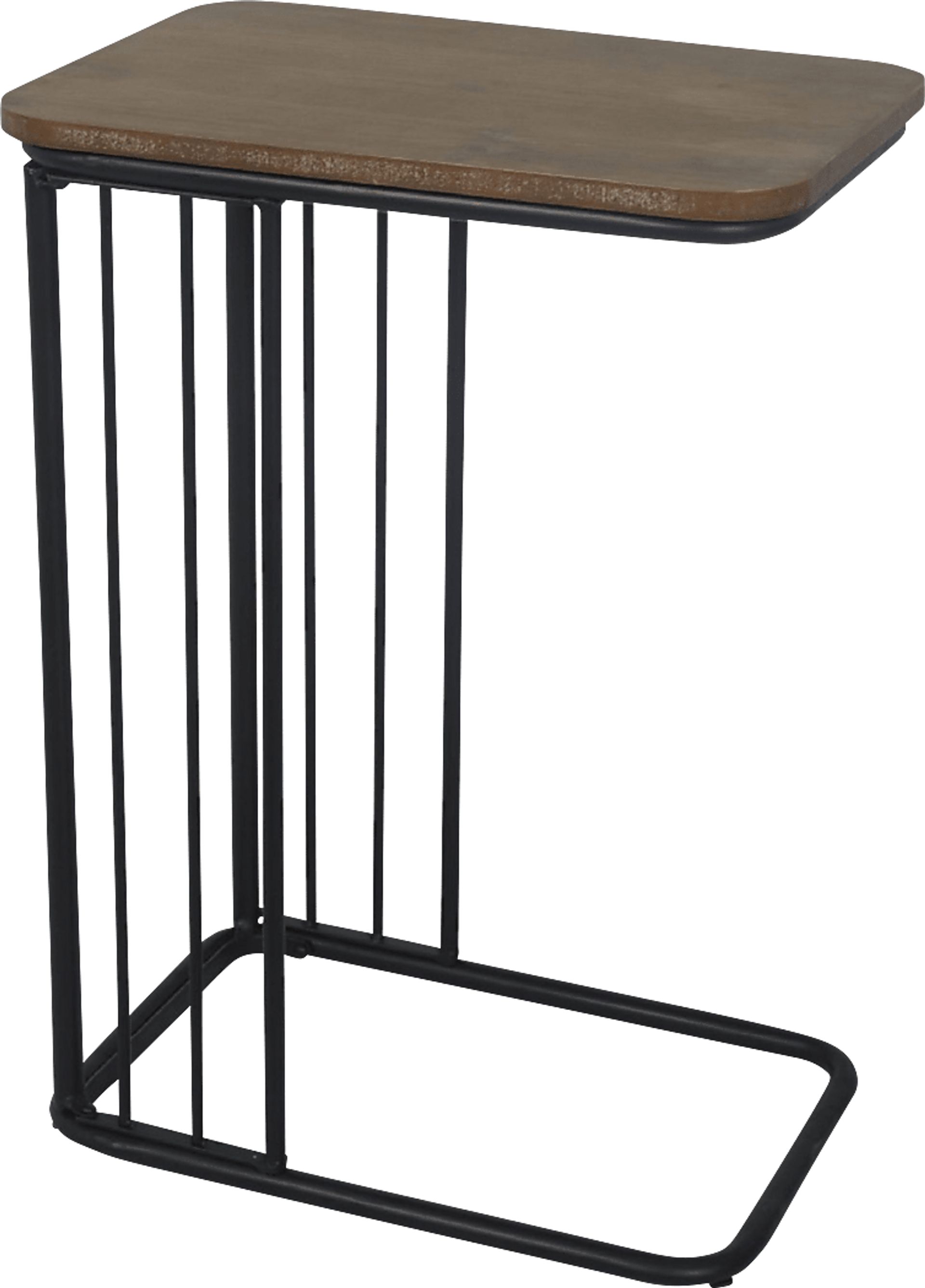 Zubley Brown Accent Table - Image 1
