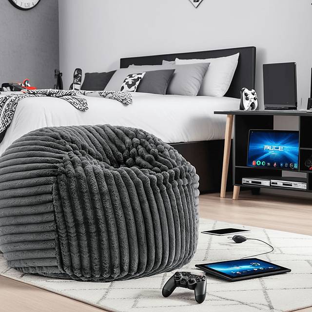 Zugni Charcoal Accent Chair - Thumbnail - Image 4