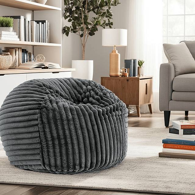 Zugni Charcoal Accent Chair - Thumbnail - Image 5