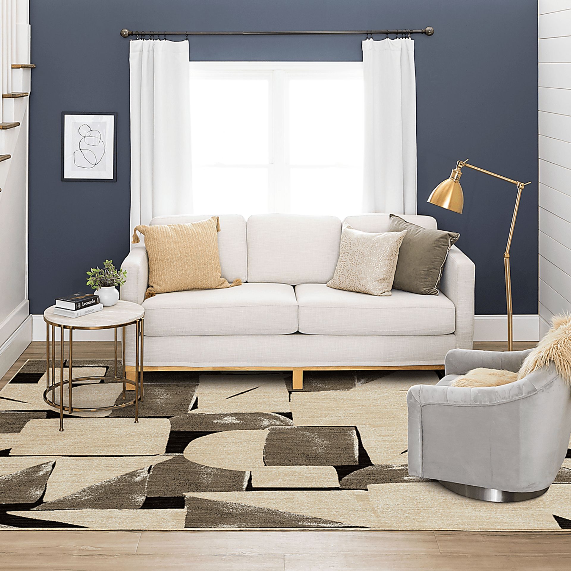 Stacy Garcia Zuhu Gray 5'3 x 7'10 Rug - Image 2