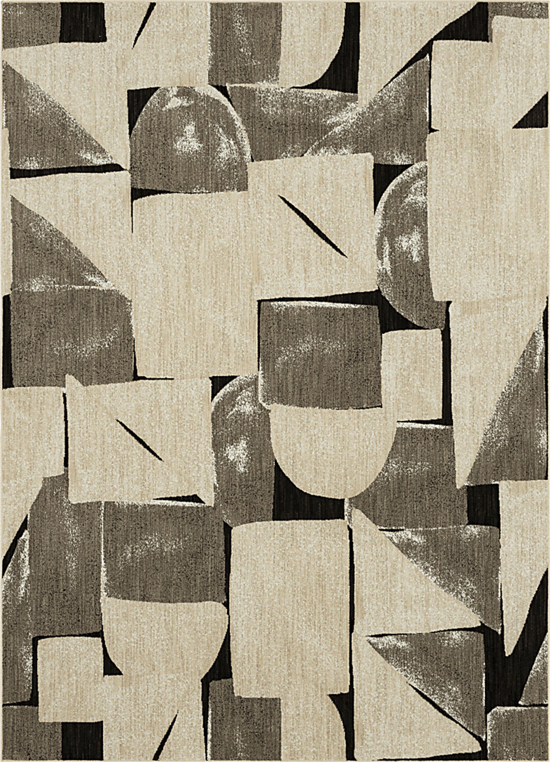 Stacy Garcia Zuhu Gray 5'3 x 7'10 Rug - Image 1