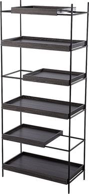 Zuill Black Bookcase