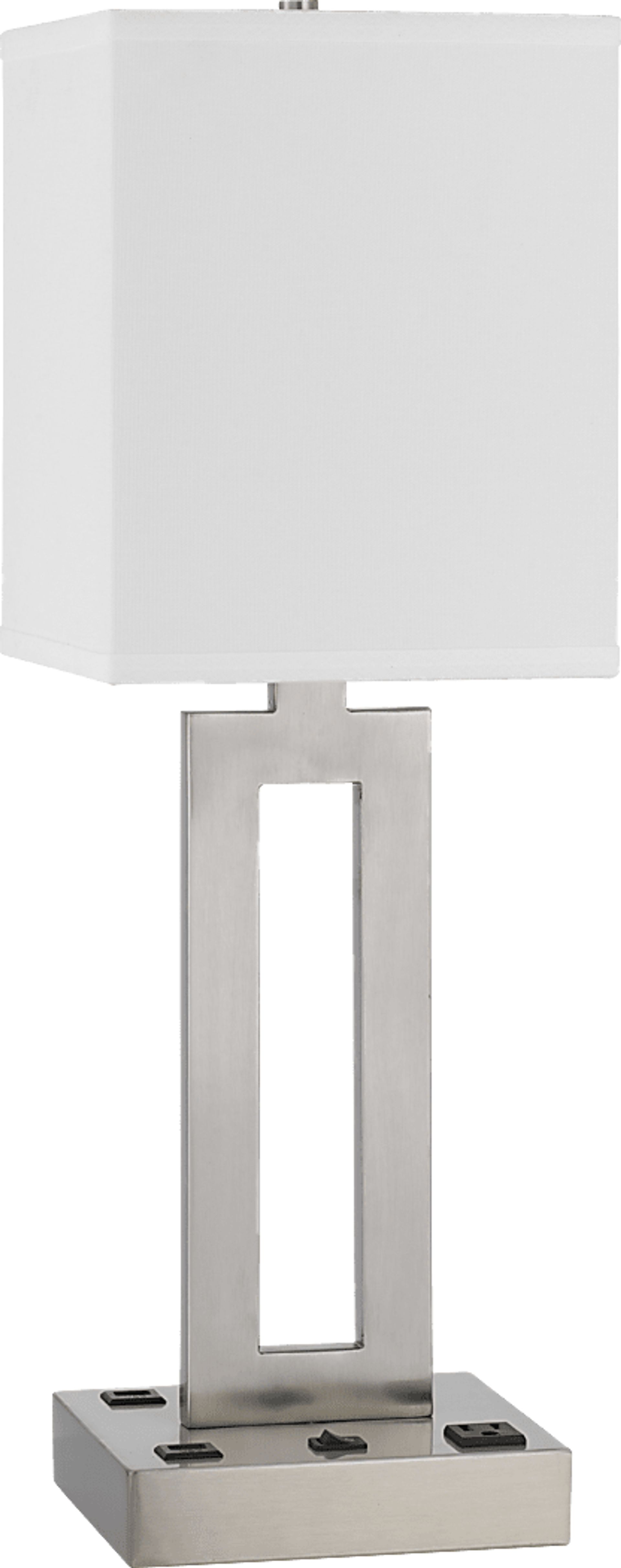 Zuill Post Silver Lamp - Image 1