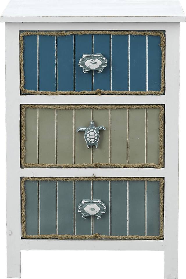 Zuinn White Accent Cabinet - Thumbnail - Image 2