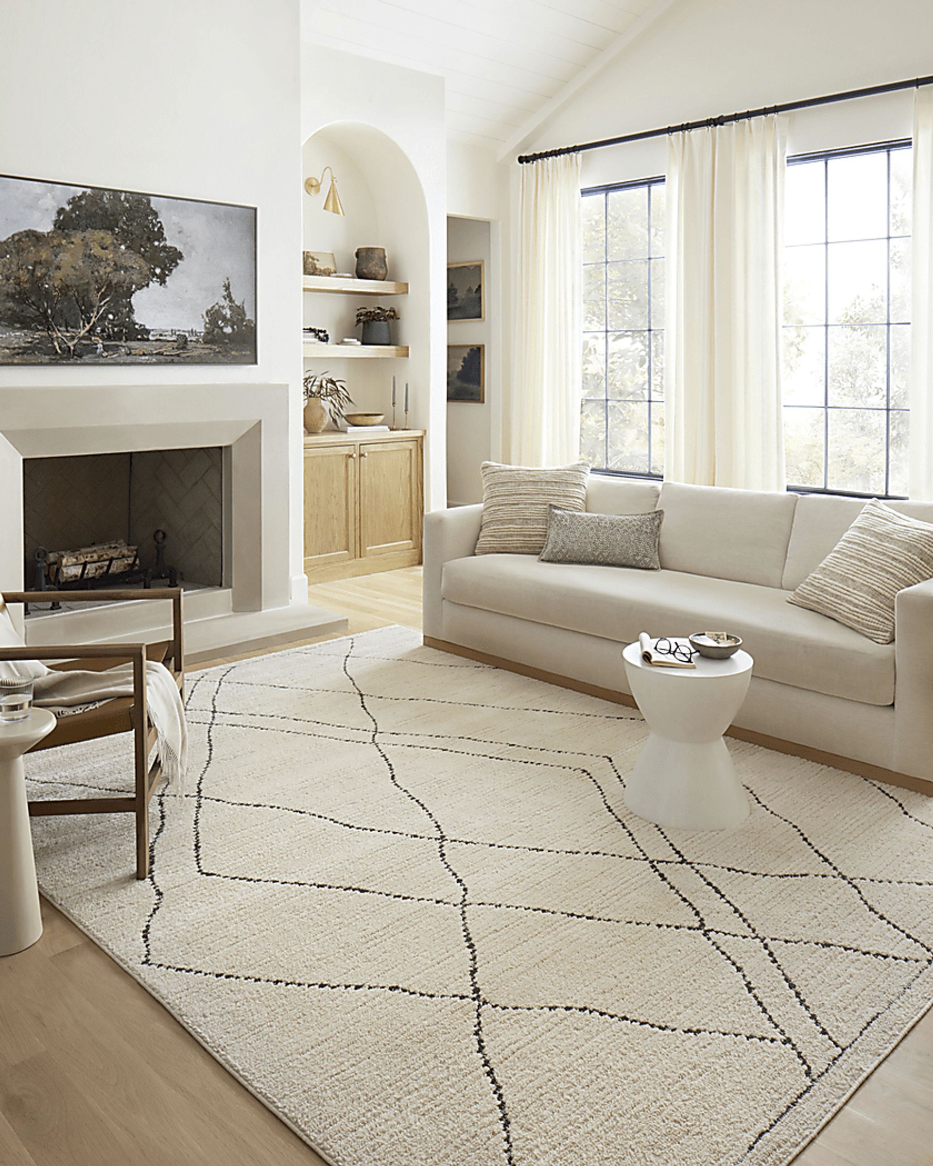 Zula White 6'7 x 9'2 Rug - Image 2